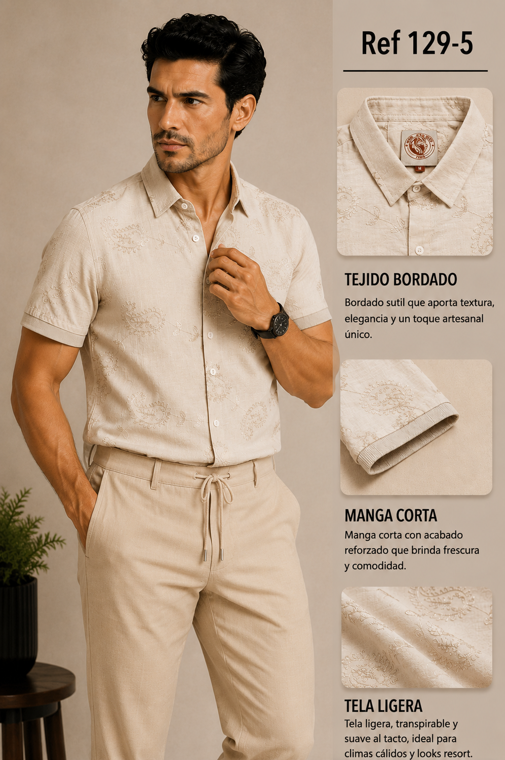 Camisa Lusso Old Money Ref. ---