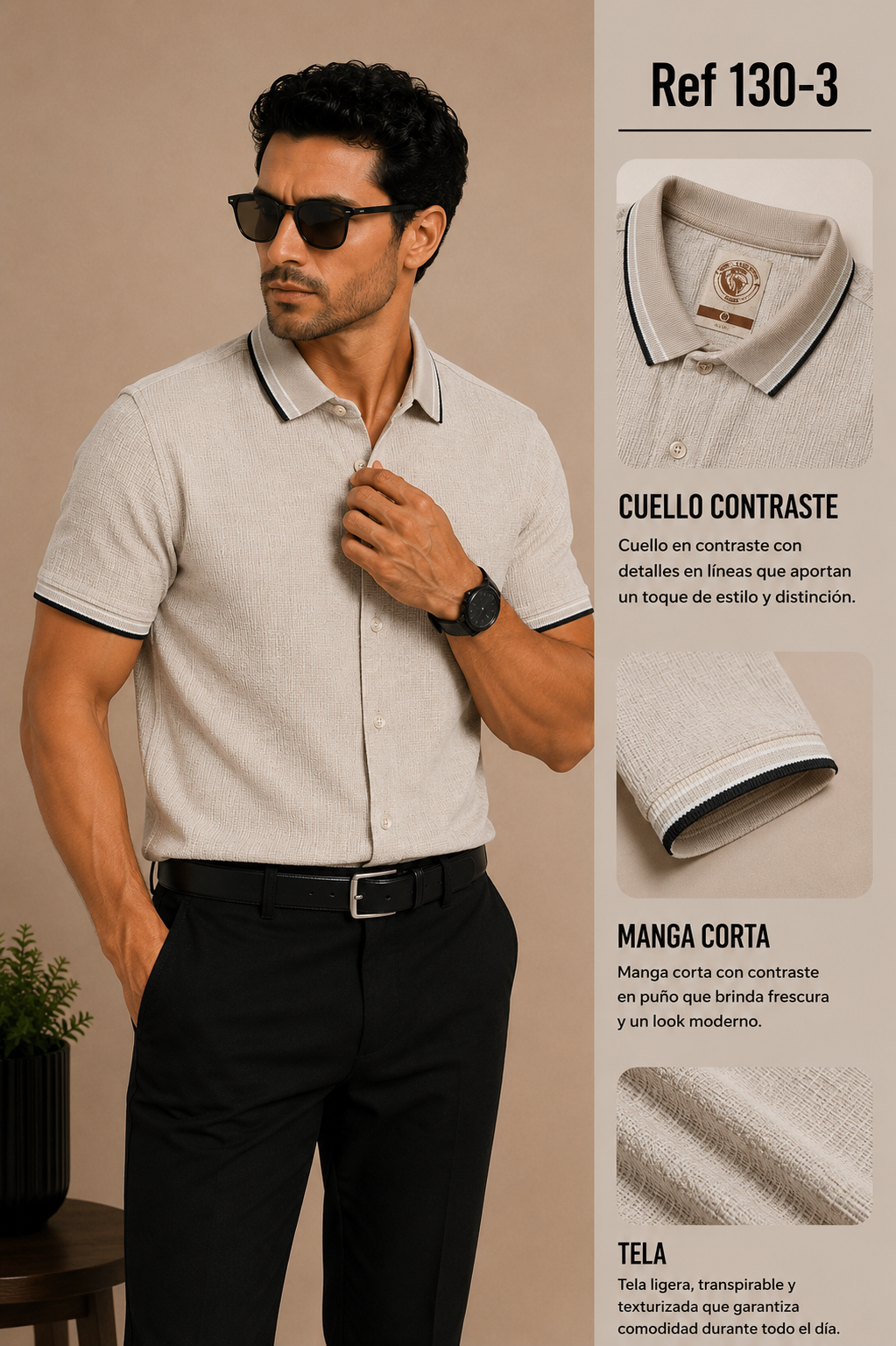Camisa Lusso Old Money REF 130