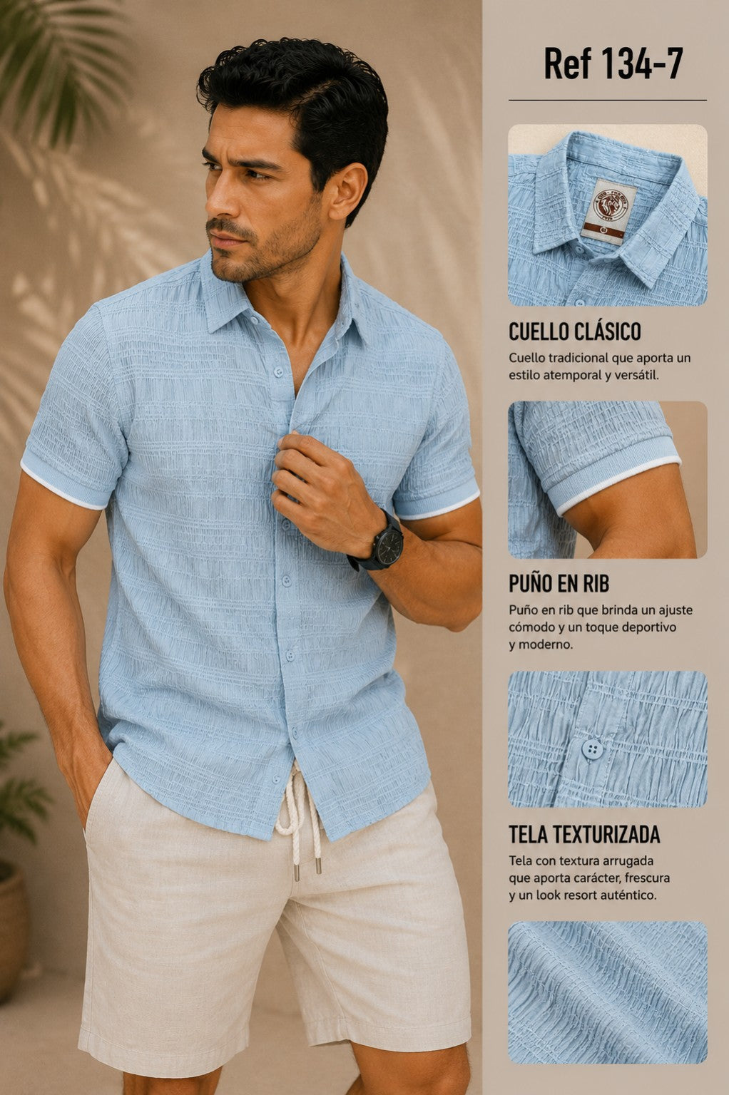 Camisa Lusso Old Money REF 134
