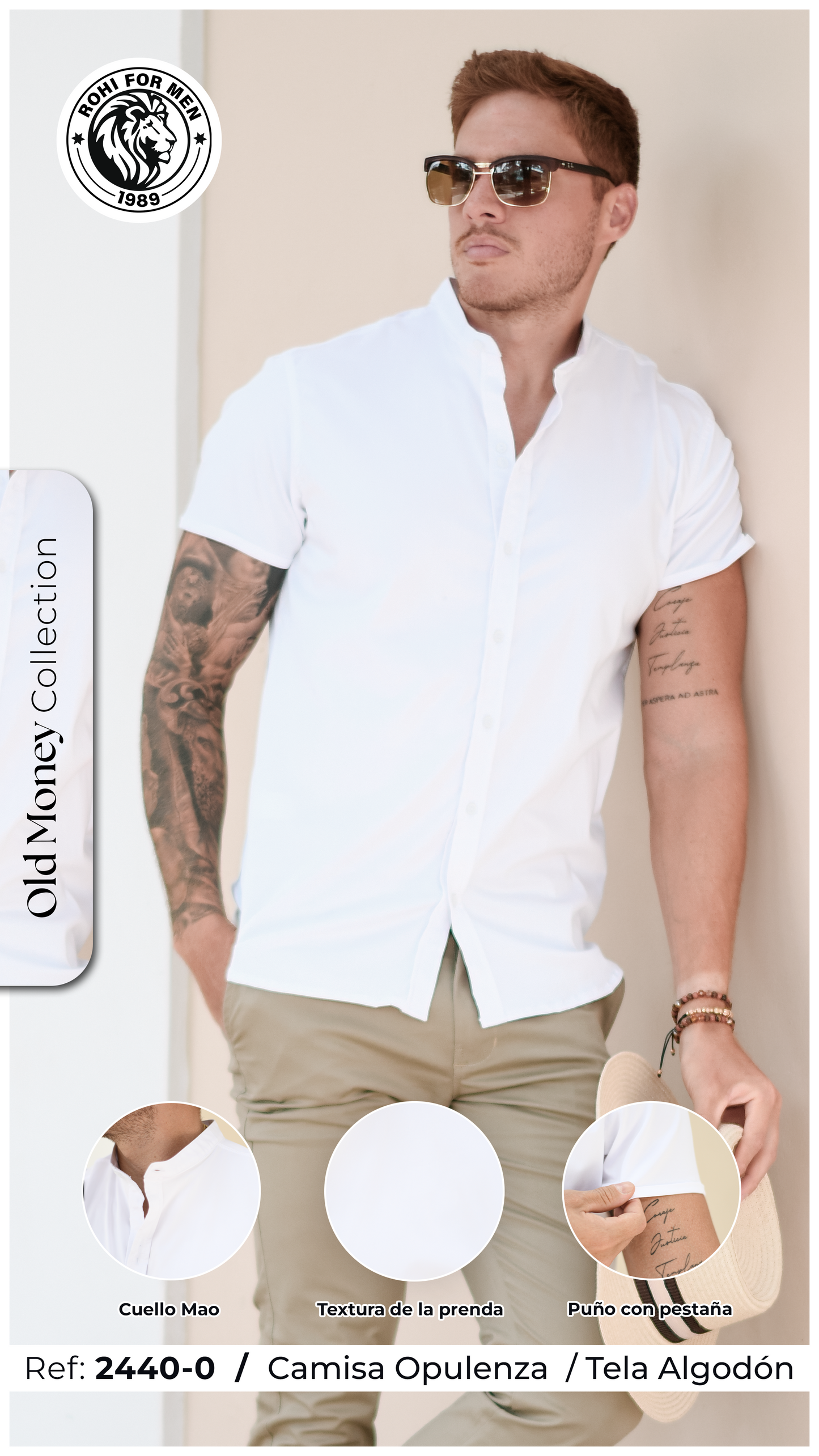 Camisa Lusso Old Money REF 2440
