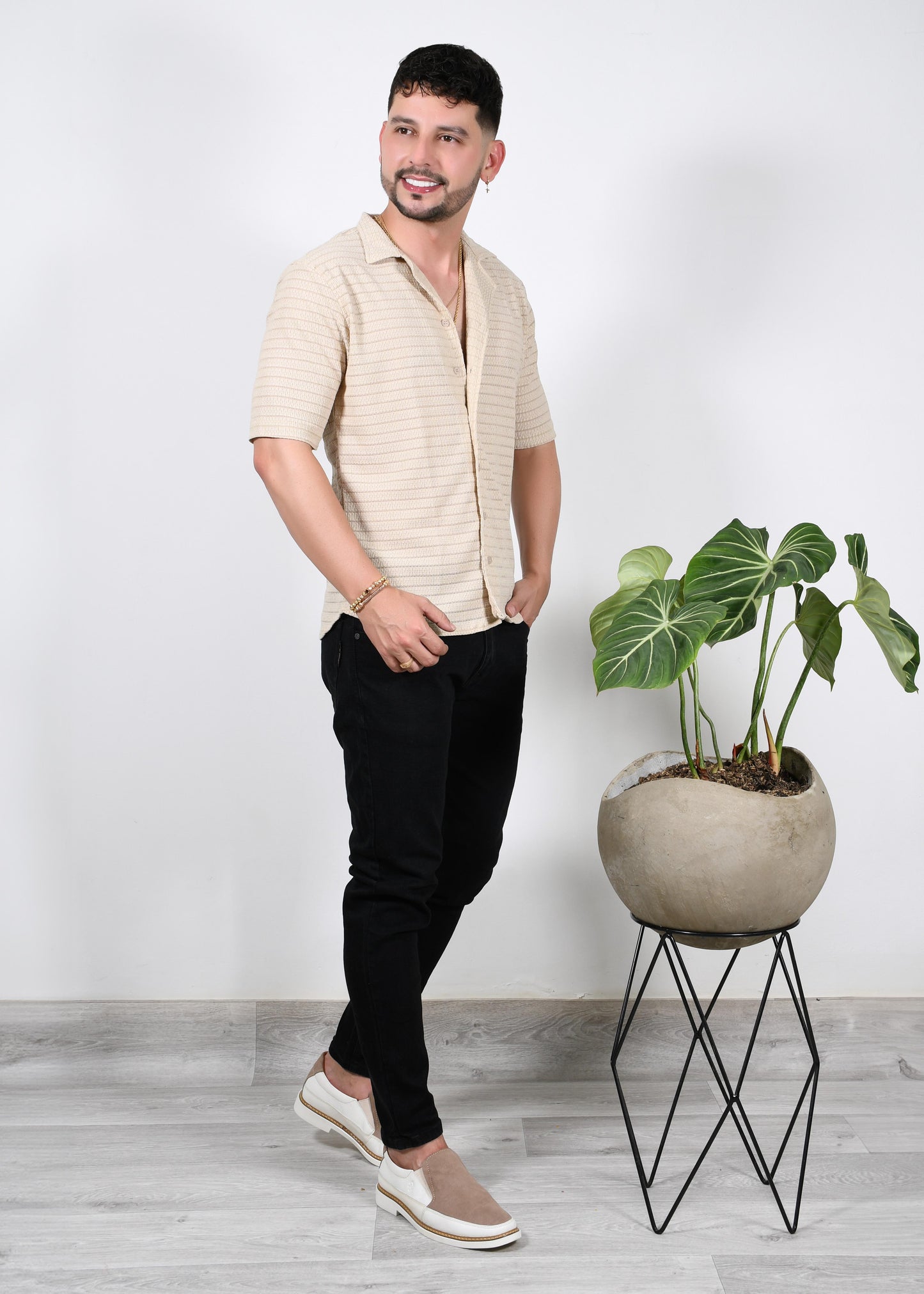 Camisa Trendy Nude Ref. 8053