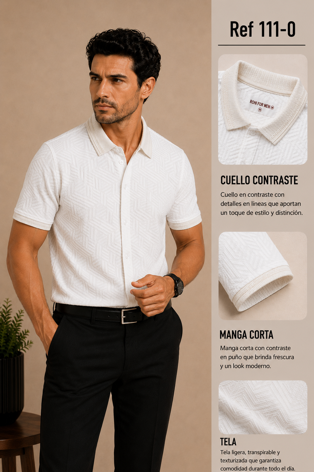 Camisa Lusso Old Money REF 111
