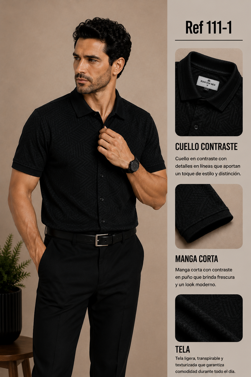 Camisa Lusso Old Money REF 111