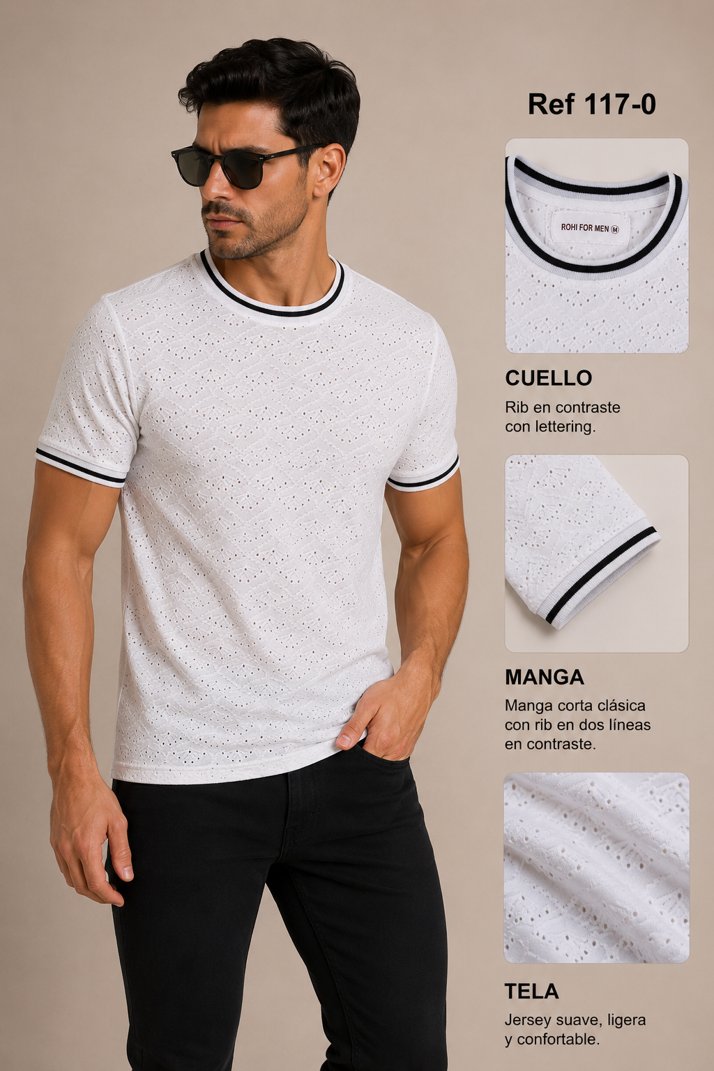 camisetas para hombre ref 117