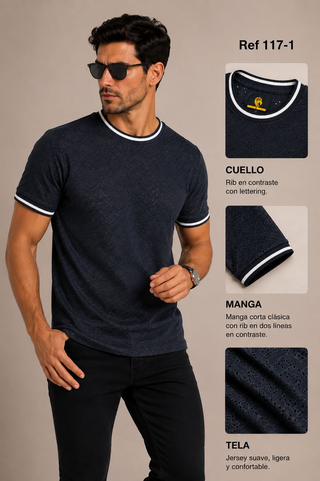 camisetas para hombre ref 117