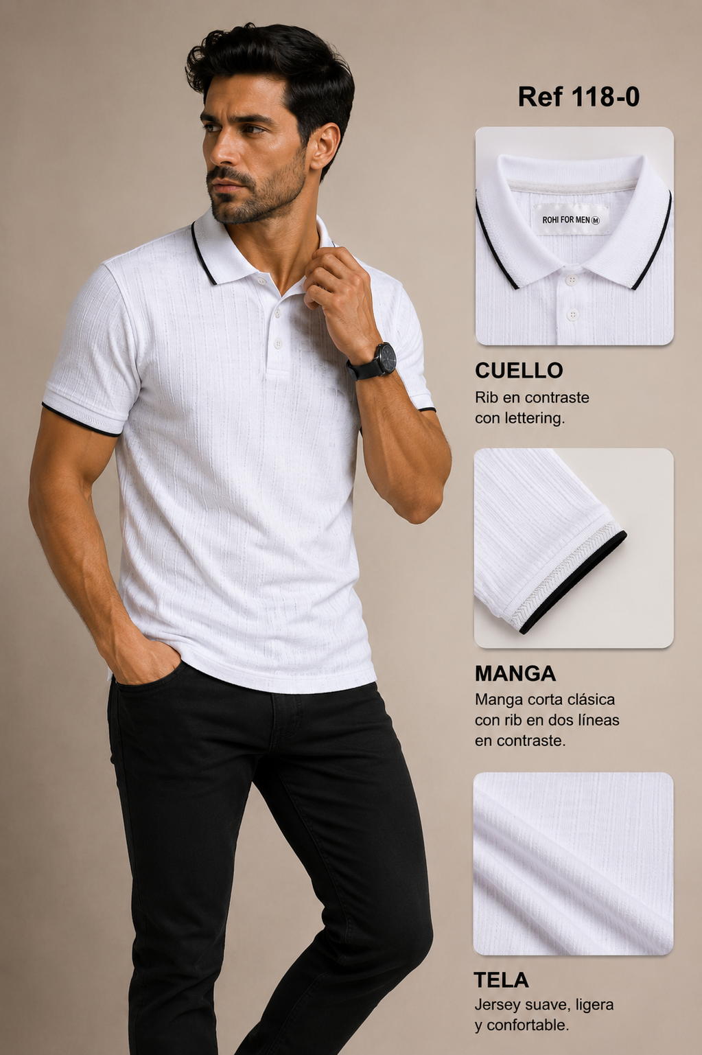 Polo Cotone Old Money Ref. 2558
