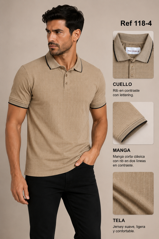 Polo Cotone Old Money Ref. 118