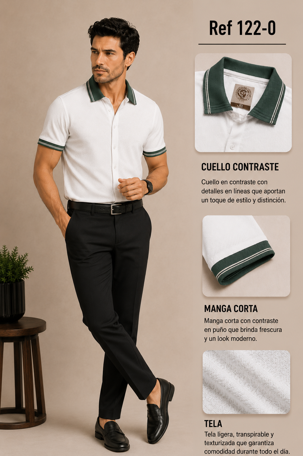 Camisa Lusso Old Money REF 122