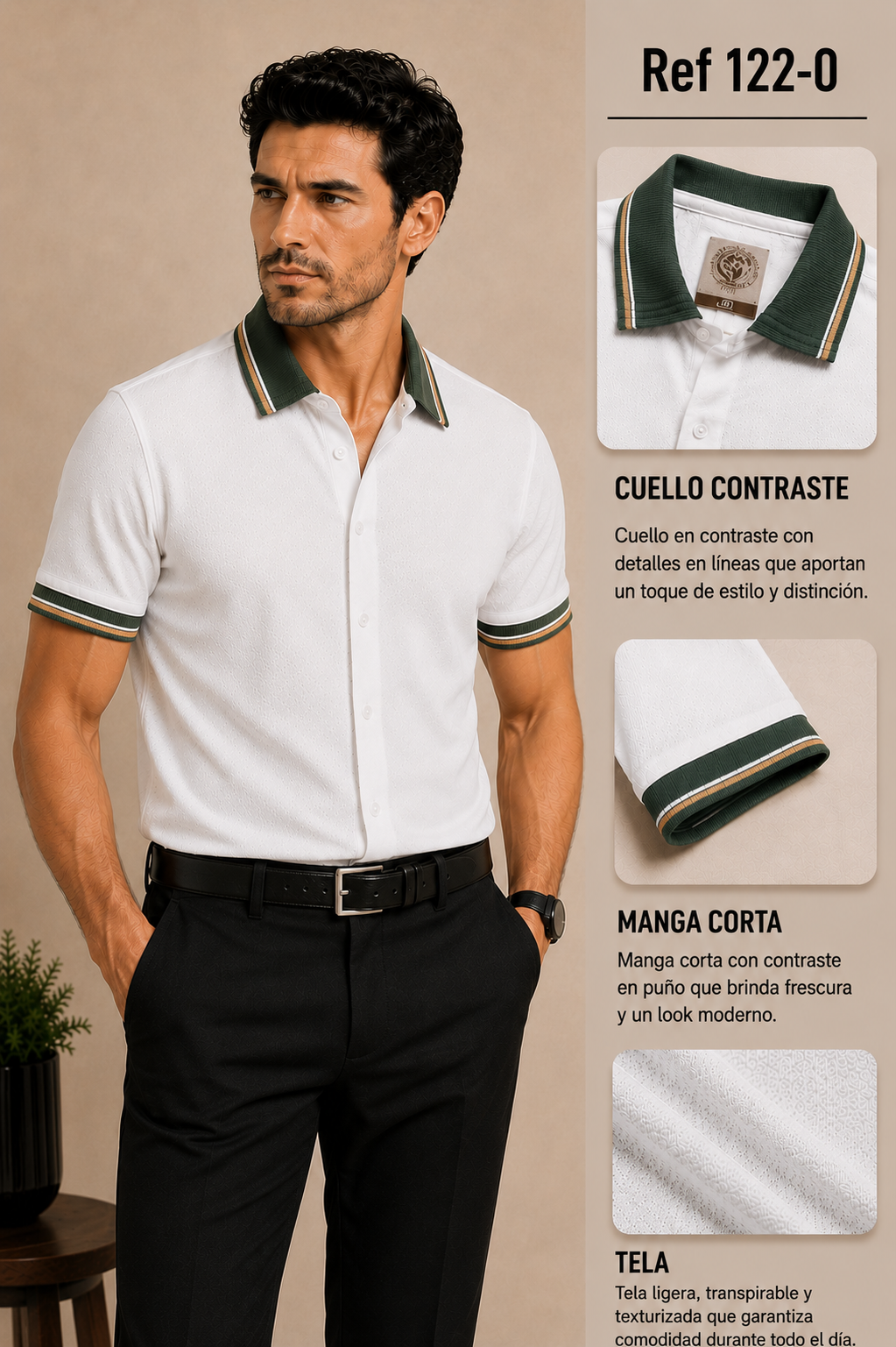 Camisa Lusso Old Money REF 122