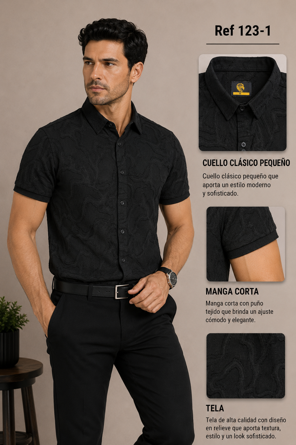 Camisa Lusso Old Money REF 123