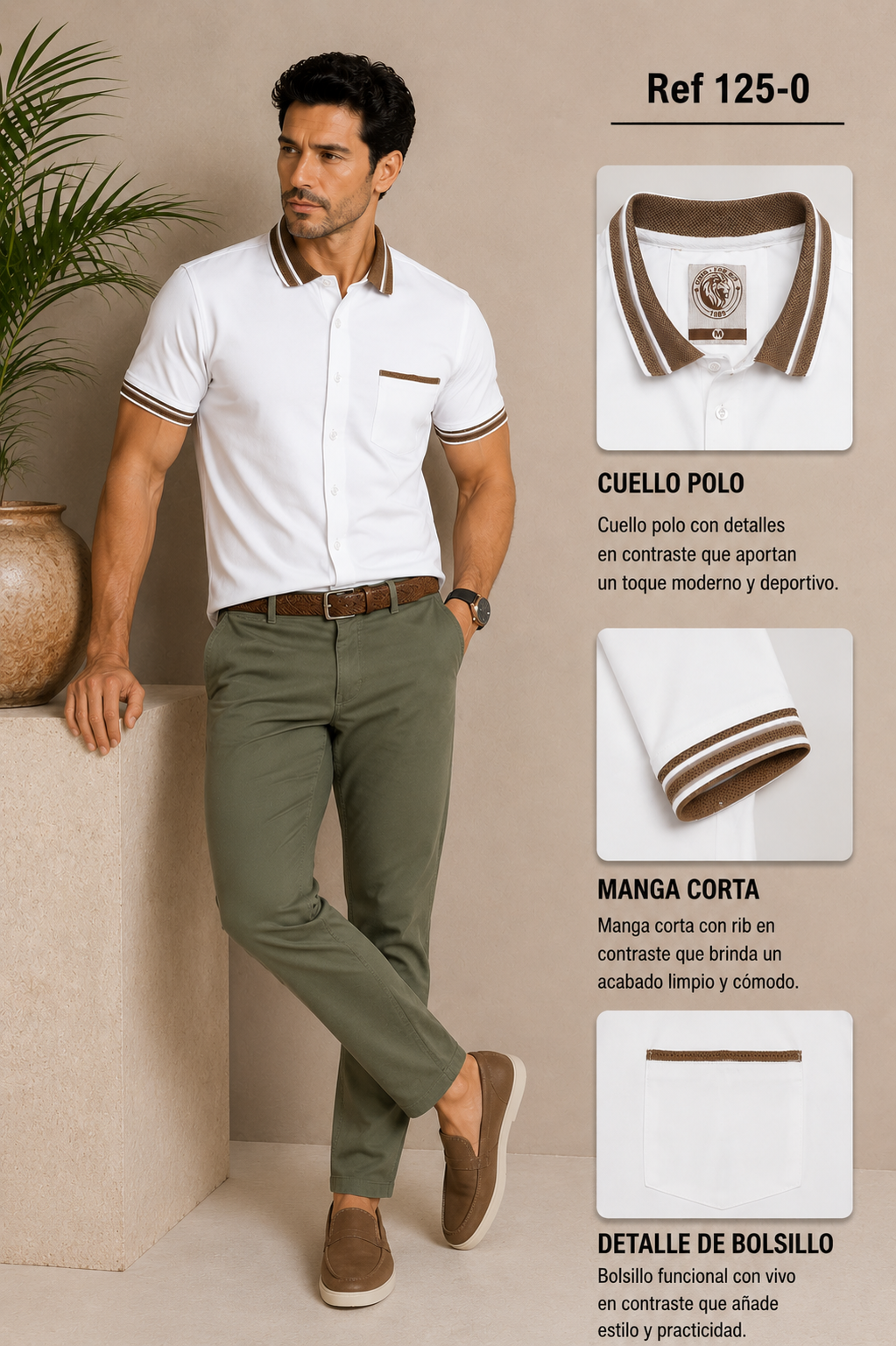 Camisa Lusso Old Money REF 125