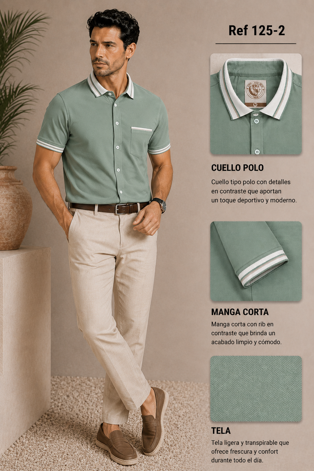 Camisa Lusso Old Money REF 125