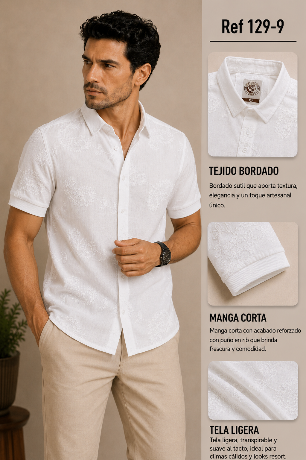 Camisa Lusso Old Money Ref. ---