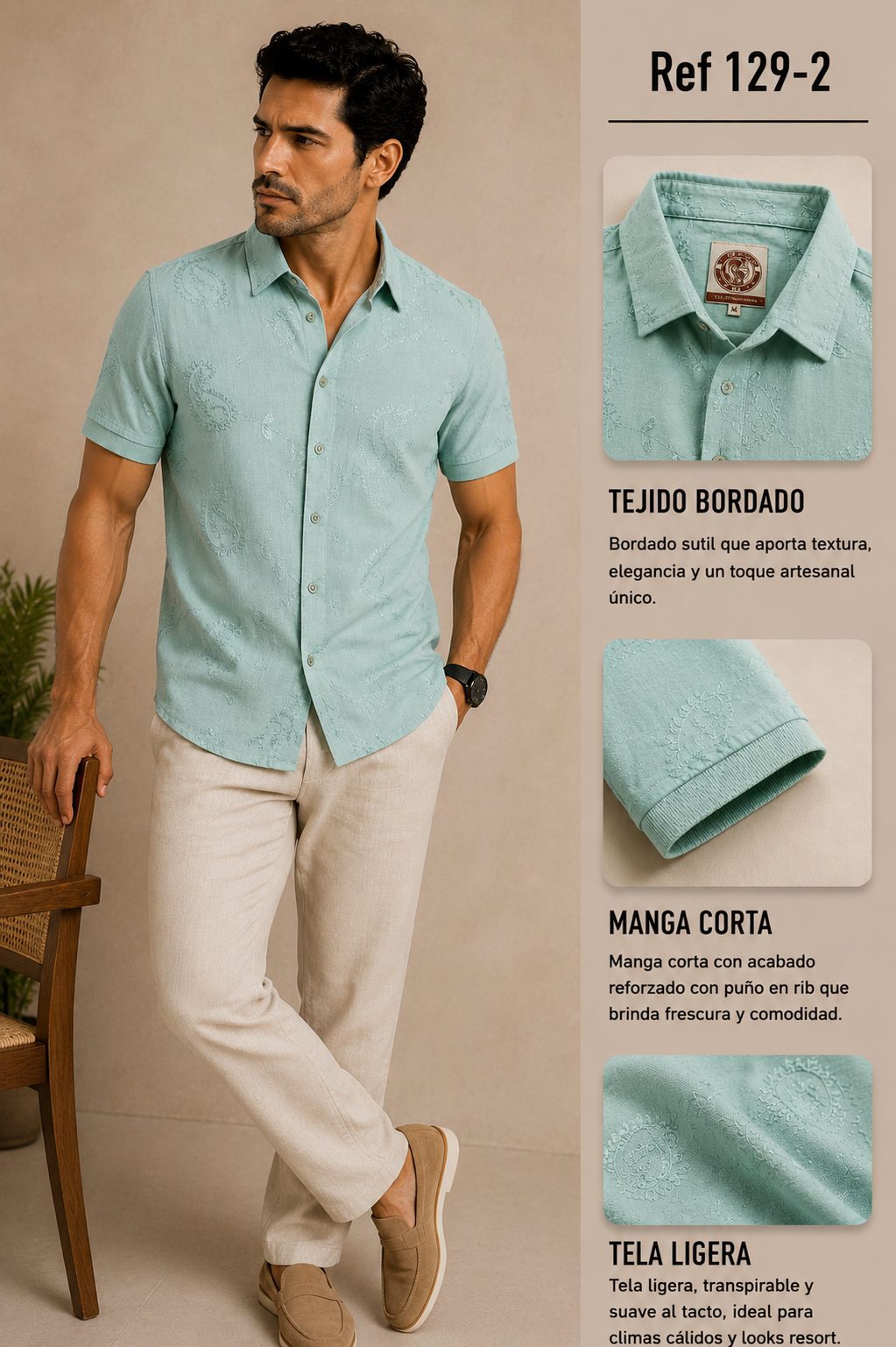 Camisa Lusso Old Money Ref. ---