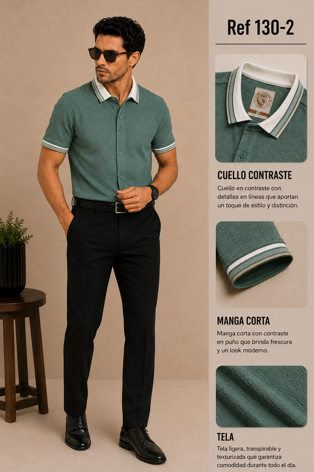 Camisa Lusso Old Money REF 130