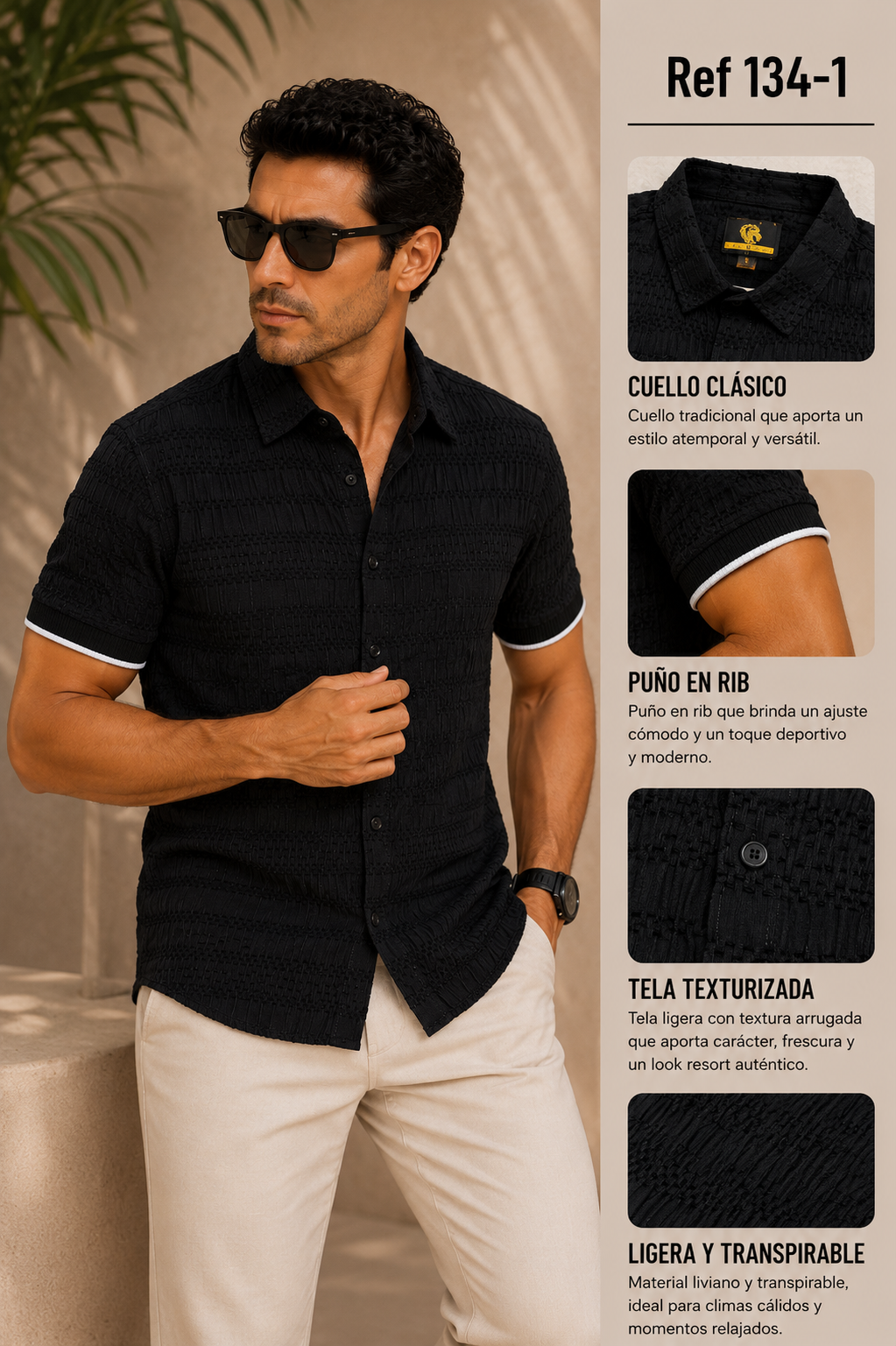 Camisa Lusso Old Money REF 134