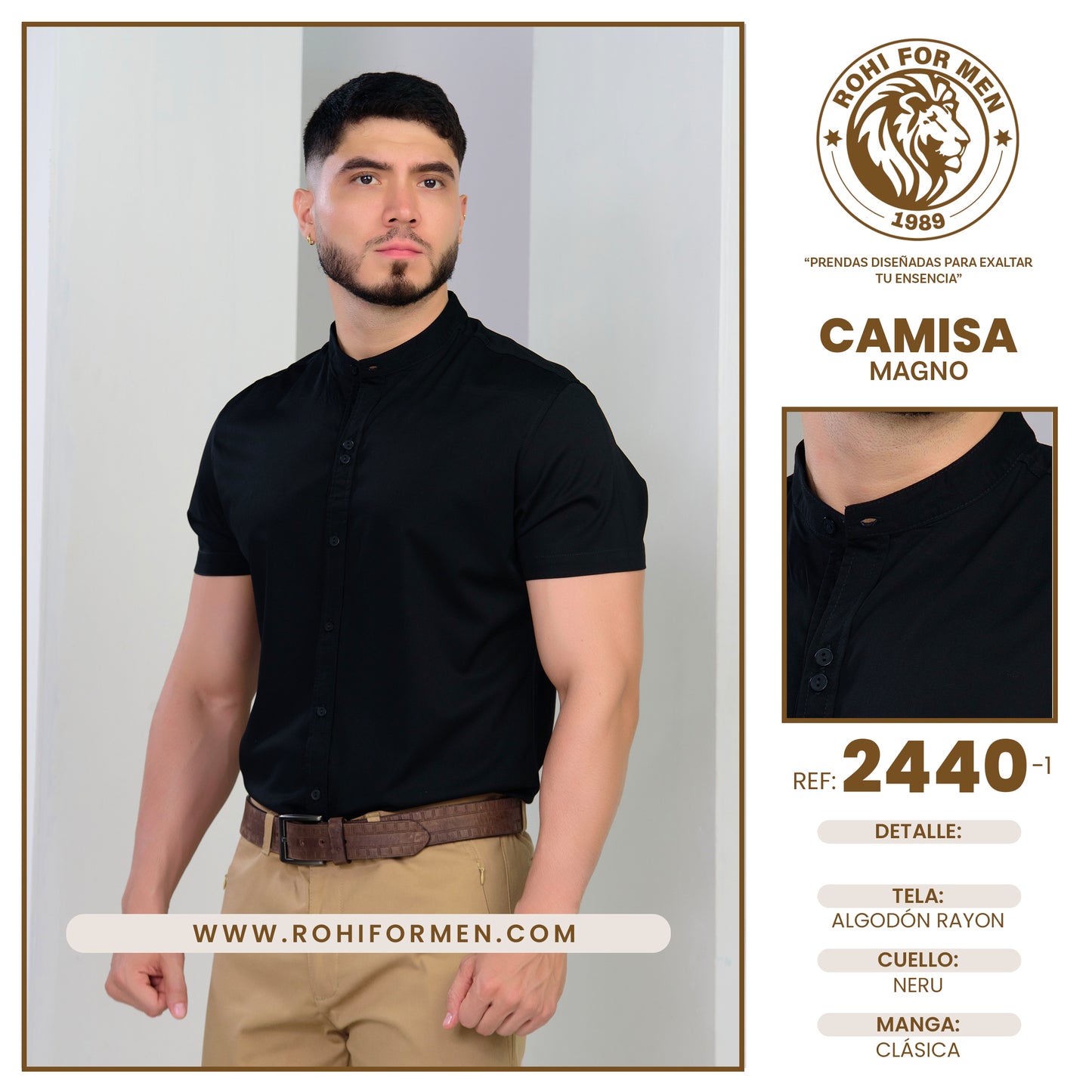 Camisa Lusso Old Money REF 2440