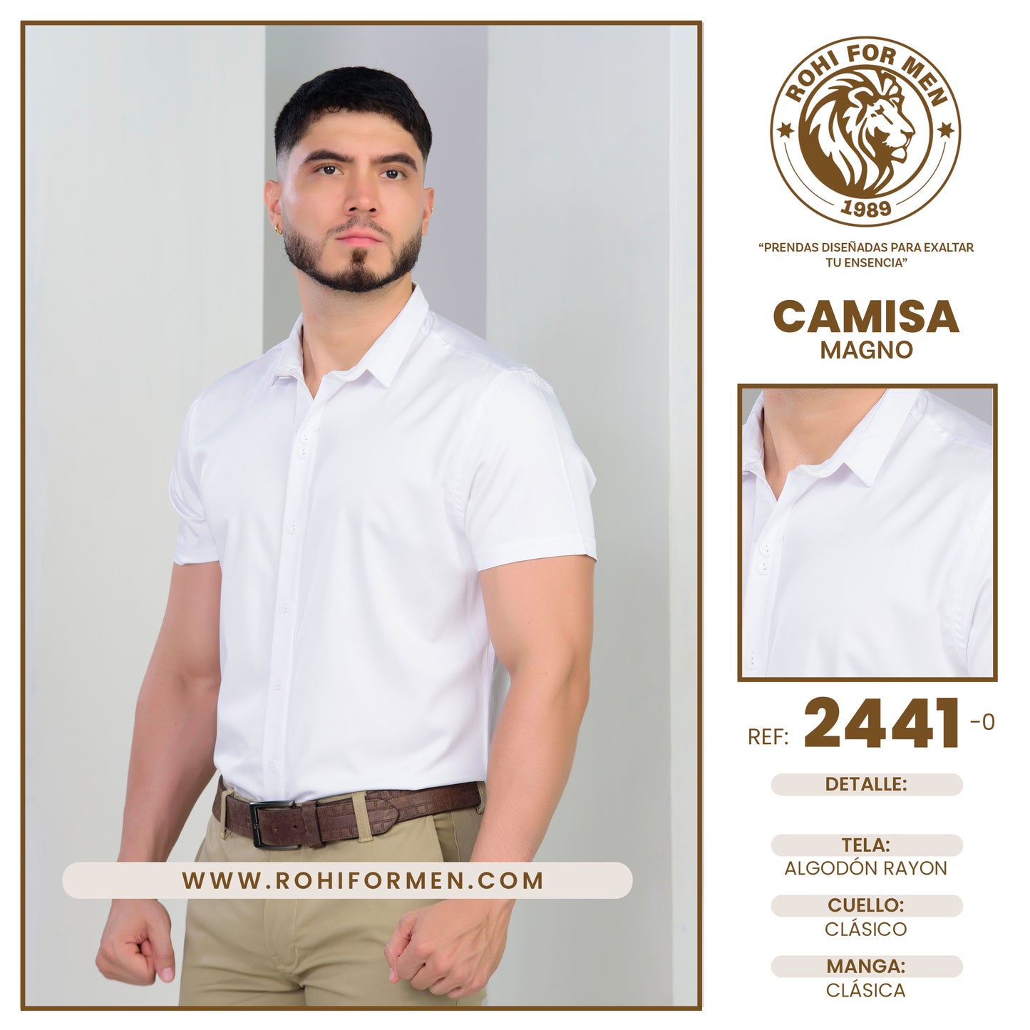 Camisa Lusso Old Money REF 2441