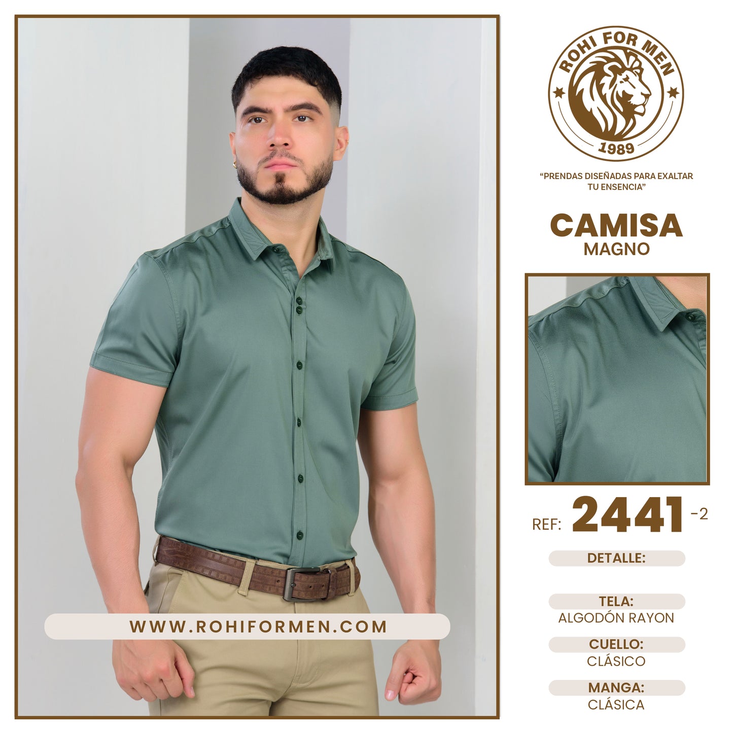 Camisa Lusso Old Money REF 2441