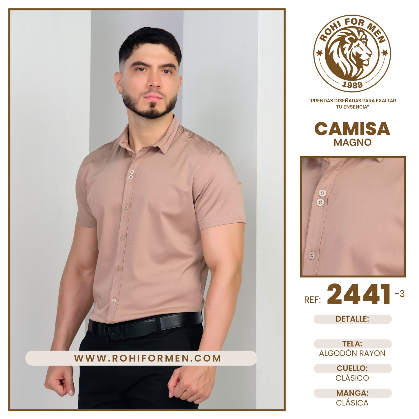 Camisa Lusso Old Money REF 2441