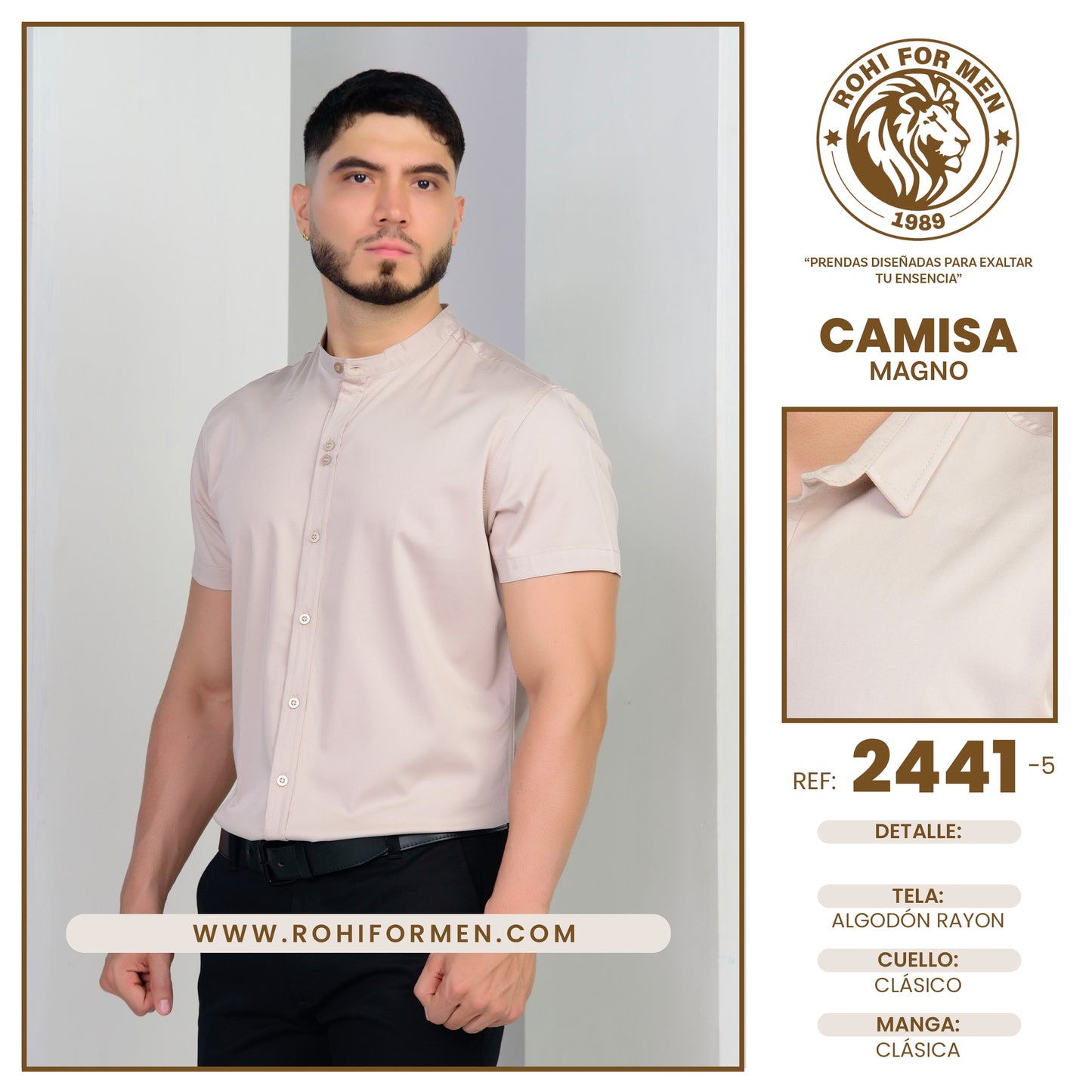 Camisa Lusso Old Money REF 2441