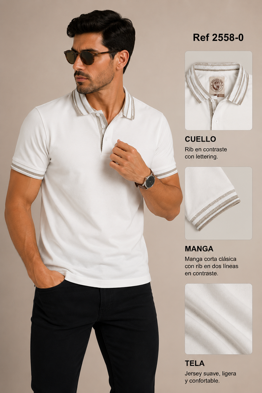 Polo Cotone Old Money Ref. 2558