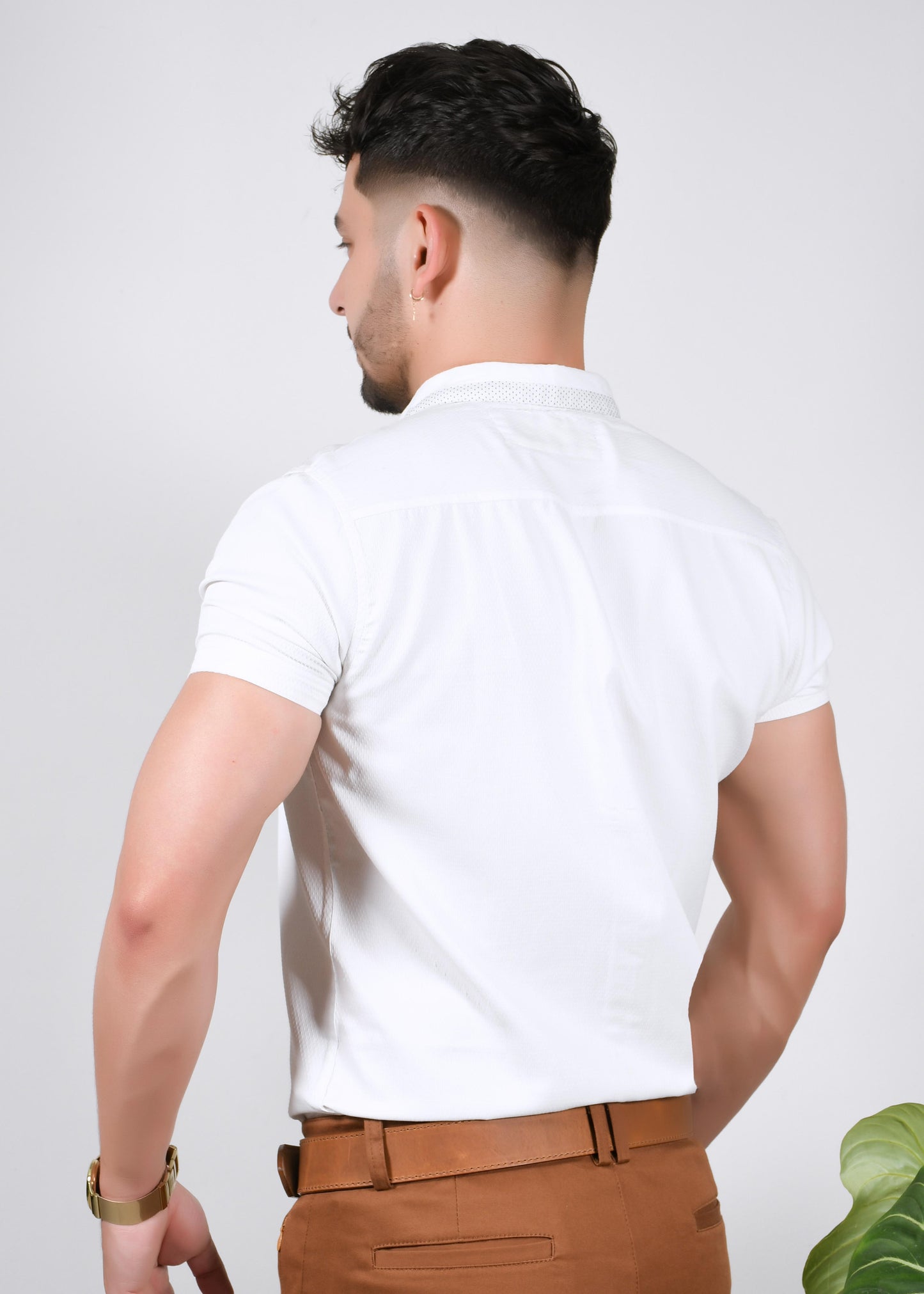 Camisa Unicolor Blanco Ref. 8040