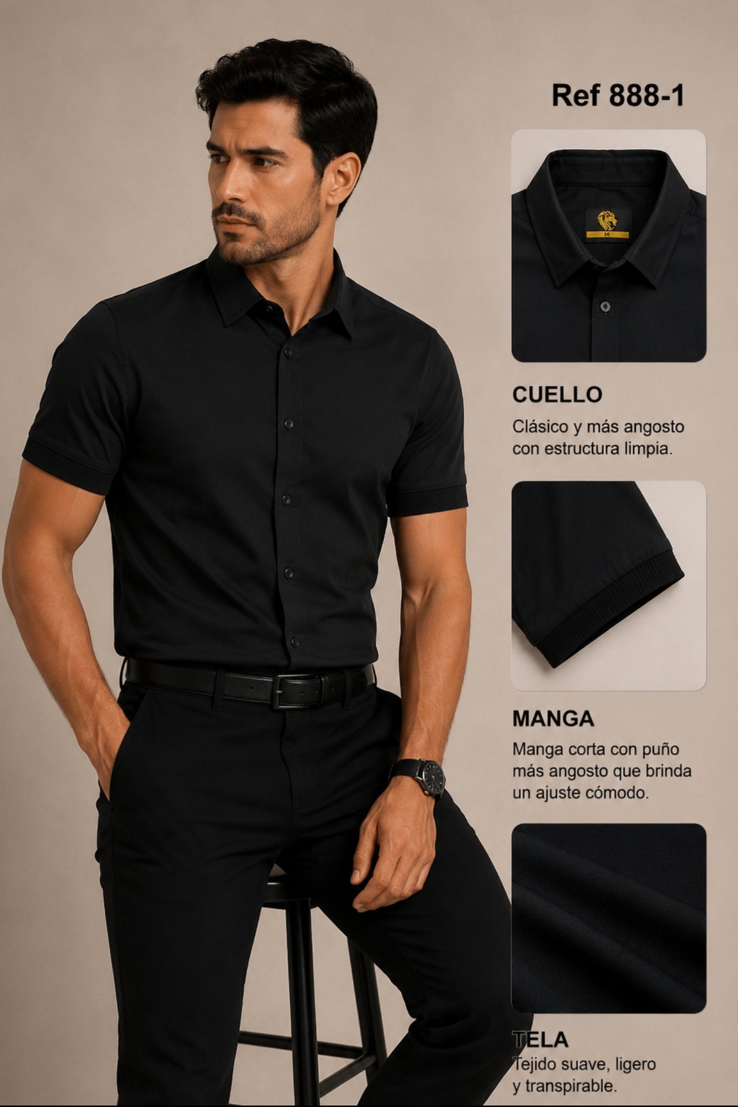 Camisa Lusso Old Money Ref. 888