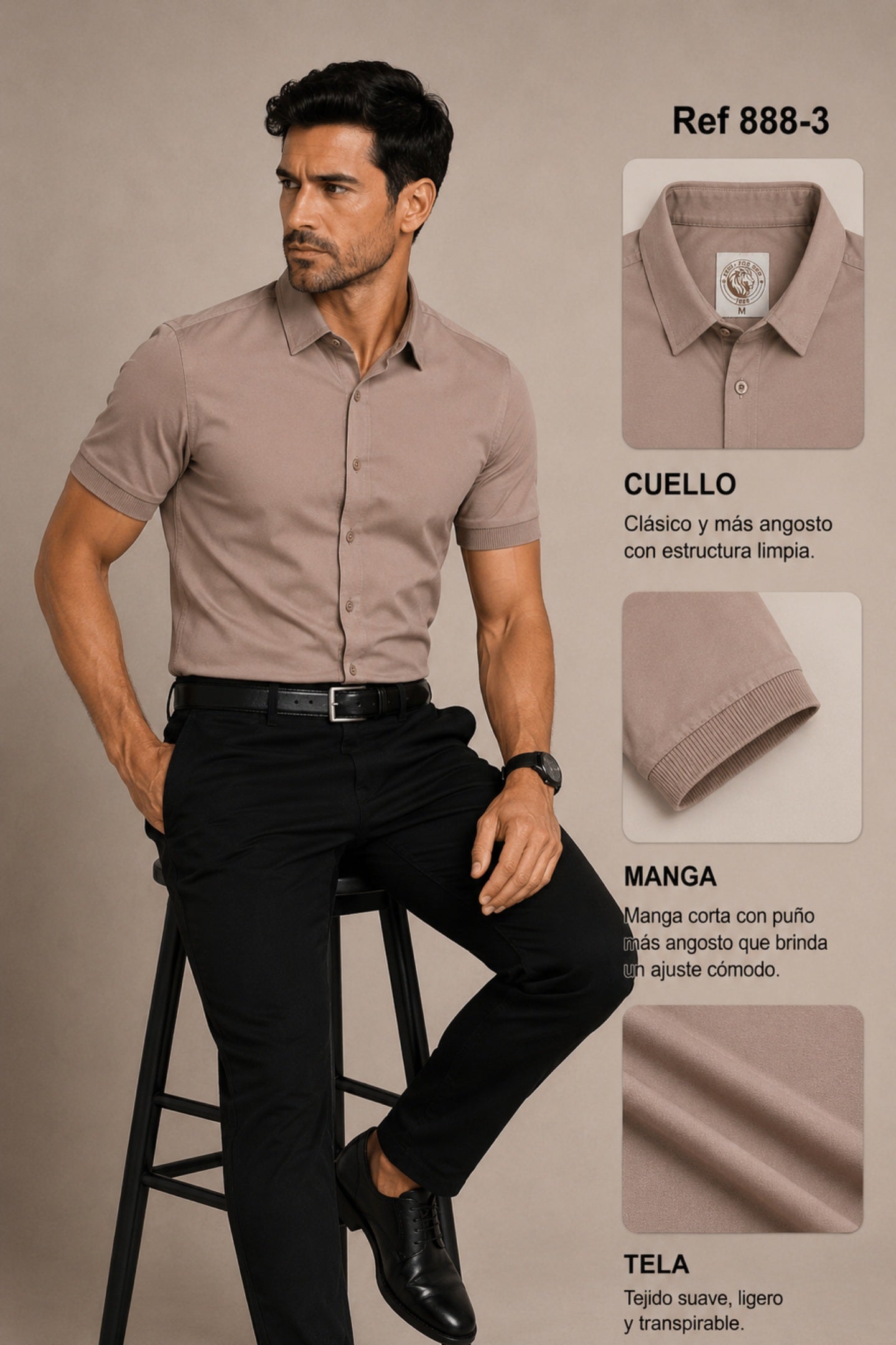 Camisa Lusso Old Money Ref. 888