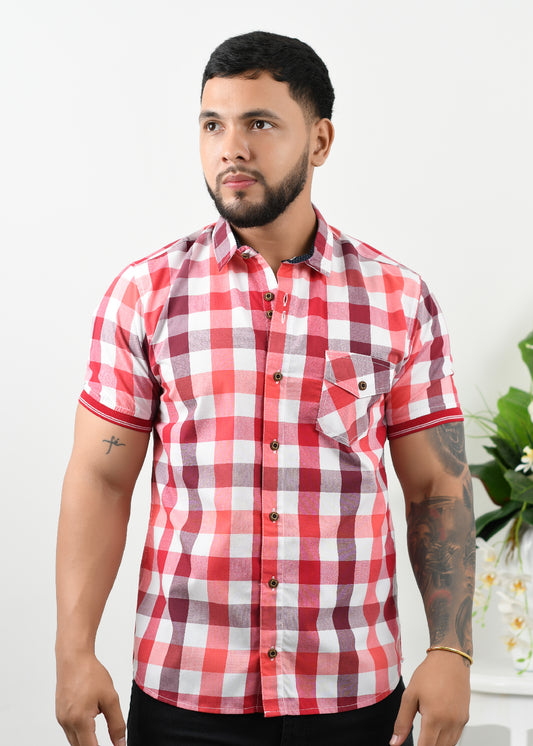 Camisa Clásica Roja Ref. 7712