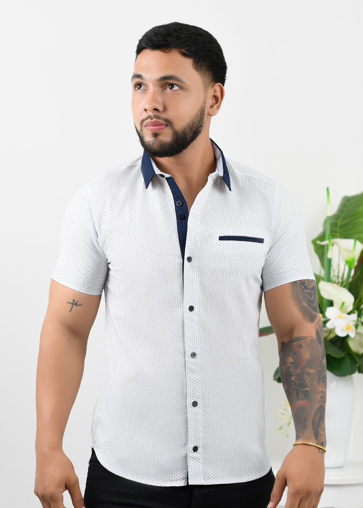 Camisa Clásica Blanca Ref. 7720